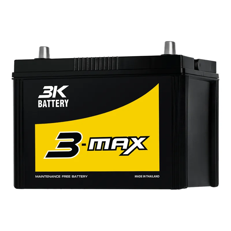 แบตเตอรี่ 3K MAX2000 (90D31) แบตกึ่งแห้ง 12V 75Ah ร้านแบตเตอรี่รถยนต์อุดรธานี