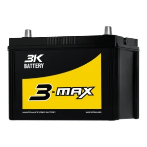 แบตเตอรี่ 3K MAX2500L/R (95D31) แบตกึ่งแห้ง 12V 85Ah ร้านแบตเตอรี่รถยนต์อุดรธานี