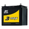 แบตเตอรี่ 3K MAX65L/R (55B24) แบตกึ่งแห้ง 12V 50Ah ร้านแบตเตอรี่รถยนต์อุดรธานี