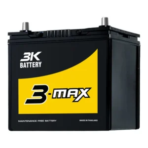 แบตเตอรี่ 3K MAX70L (65B24L) แบตกึ่งแห้ง 12V 55Ah ร้านแบตเตอรี่รถยนต์อุดรธานี