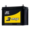 แบตเตอรี่ 3K MAX95L/R (90D26) แบตกึ่งแห้ง 12V 75Ah ร้านแบตเตอรี่รถยนต์อุดรธานี
