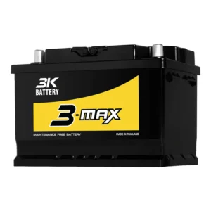 แบตเตอรี่ 3K MAXLN3 (DIN75) แบตกึ่งแห้ง 12V 75Ah ร้านแบตเตอรี่รถยนต์อุดรธานี