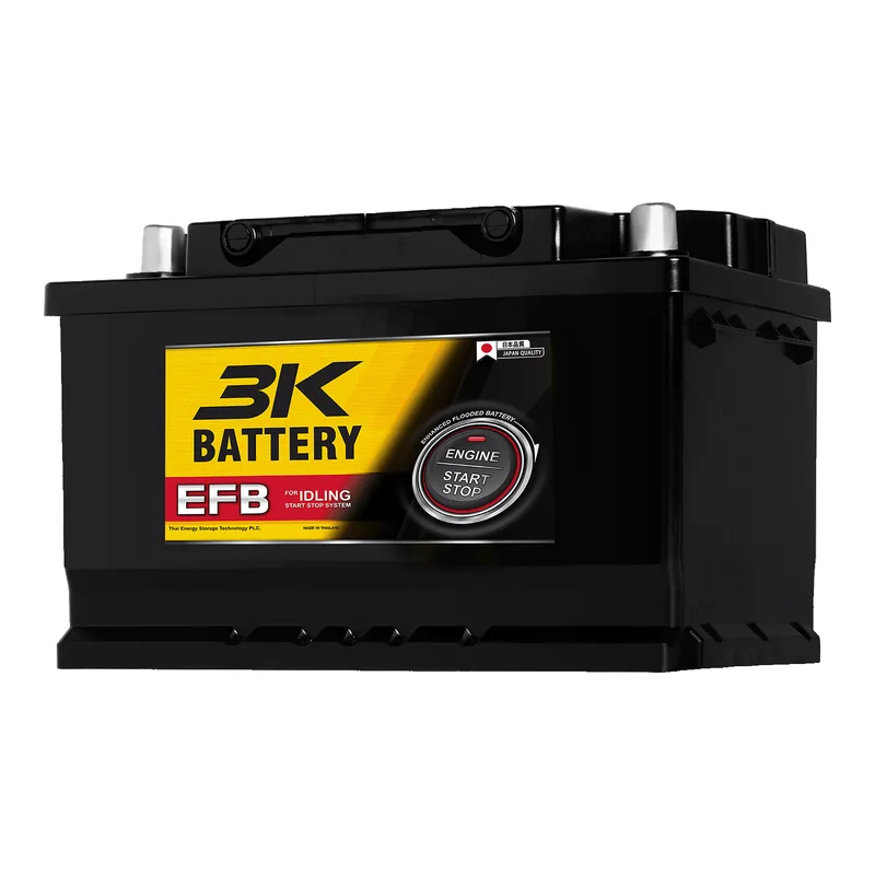 แบตเตอรี่ 3K EFB-LN3 (DIN75) EFB 12V 75Ah ร้านแบตเตอรี่รถยนต์อุดรธานี