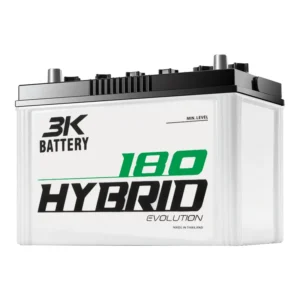 แบตเตอรี่ 3K HBE180 (80D31) แบตไฮบริด 12V 80Ah ร้านแบตเตอรี่รถยนต์อุดรธานี