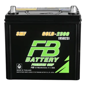 แบตเตอรี่ FB GOLD 2300L (85D23L) แบตแห้ง 12V 68Ah ร้านแบตเตอรี่รถยนต์อุดรธานี
