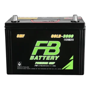 แบตเตอรี่ FB GOLD 3000L (120D31L) แบตแห้ง 12V 90Ah ร้านแบตเตอรี่รถยนต์อุดรธานี