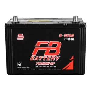 แบตเตอรี่ FB S-1500L (115D31L) แบตกึ่งแห้ง 12V 90Ah ร้านแบตเตอรี่รถยนต์อุดรธานี