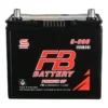 แบตเตอรี่ FB S-600L (55B24L) แบตกึ่งแห้ง 12V 45Ah ร้านแบตเตอรี่รถยนต์อุดรธานี