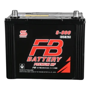 แบตเตอรี่ FB S-800L (85D26L) แบตกึ่งแห้ง 12V 65Ah ร้านแบตเตอรี่รถยนต์อุดรธานี