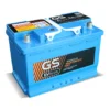 แบตเตอรี่ GS EVS-LN380 (DIN 80) แบตกึ่งแห้ง 12V 80Ah ร้านแบตเตอรี่รถยนต์อุดรธานี