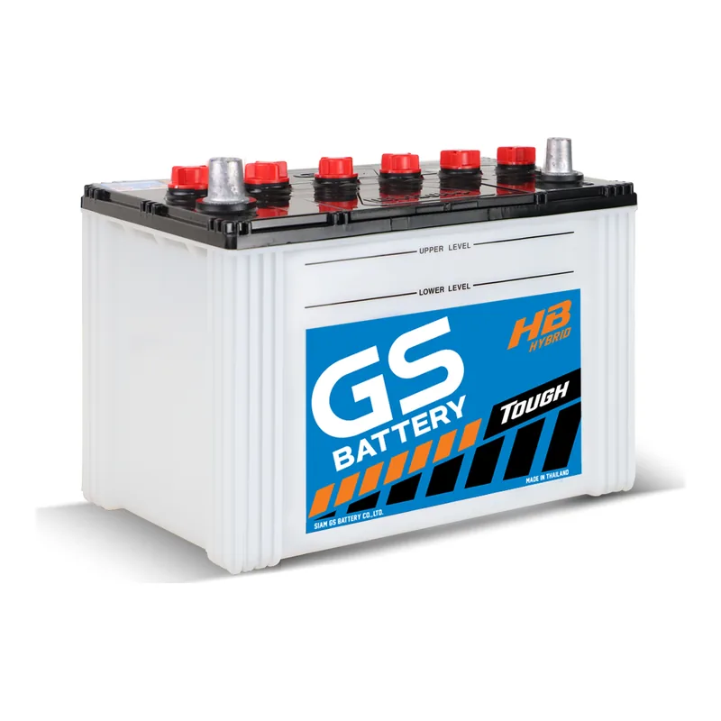 แบตเตอรี่ GS Extra120R (Dry) (JIS 80D31) แบตไฮบริด 12V 80Ah ร้านแบตเตอรี่รถยนต์อุดรธานี