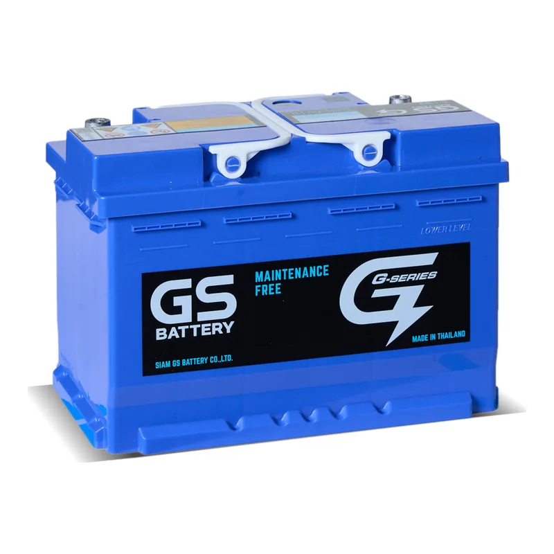 แบตเตอรี่ GS G-LN3 (DIN 75) แบตกึ่งแห้ง 12V 75Ah ร้านแบตเตอรี่รถยนต์อุดรธานี