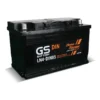 แบตเตอรี่ GS LN4-DIN85 (DIN 85) แบตกึ่งแห้ง 12V 85Ah ร้านแบตเตอรี่รถยนต์อุดรธานี