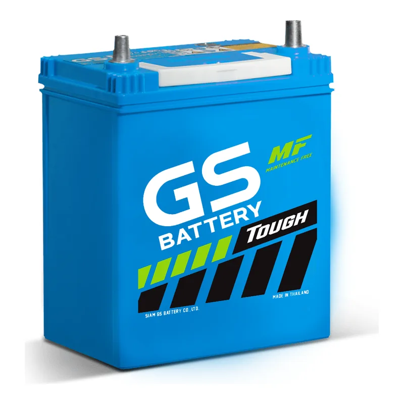 แบตเตอรี่ GS MFX50L (JIS 44B19) แบตกึ่งแห้ง 12V 40Ah ร้านแบตเตอรี่รถยนต์อุดรธานี