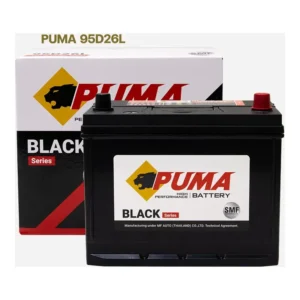 แบตเตอรี่ Puma 95D26L 75Ah แบตแห้ง ร้านแบตเตอรี่รถยนต์อุดรธานี