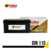 แบตเตอรี่ Puma DIN110 (din61038) 110Ah แบตแห้ง ร้านแบตเตอรี่รถยนต์อุดรธานี