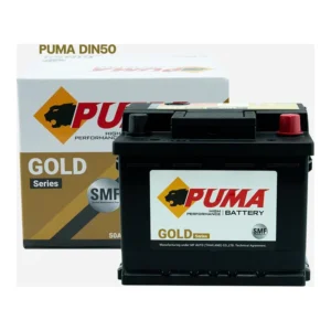 แบตเตอรี่ Puma DIN50 LBN1 (55016) 50Ah แบตแห้ง ร้านแบตเตอรี่รถยนต์อุดรธานี