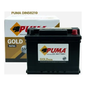 แบตเตอรี่ Puma DIN56219 LN2 (DIN 62) 62Ah แบตแห้ง ร้านแบตเตอรี่รถยนต์อุดรธานี