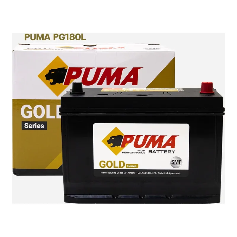 แบตเตอรี่ Puma PG180L (D31L) 80Ah แบตแห้ง ร้านแบตเตอรี่รถยนต์อุดรธานี