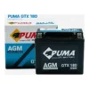 แบตเตอรี่ Puma GTX 180 12Ah AGM รองรับ Start-Stop แบตสำรอง/แบตเสริม ร้านแบตเตอรี่รถยนต์อุดรธานี