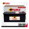 แบตเตอรี่ Puma DIN180 180Ah แบตน้ำ สำหรับรถบรรทุก/รถบัส ร้านแบตเตอรี่รถยนต์อุดรธานี