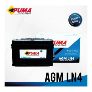 แบตเตอรี่ Puma AGM LN4 80Ah AGM รองรับ Start-Stop ร้านแบตเตอรี่รถยนต์อุดรธานี