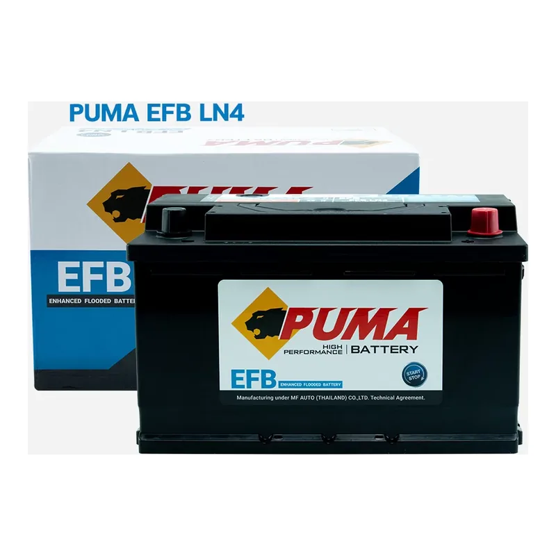แบตเตอรี่ Puma EFB LN4 86Ah EFB รองรับ Start-Stop ร้านแบตเตอรี่รถยนต์อุดรธานี
