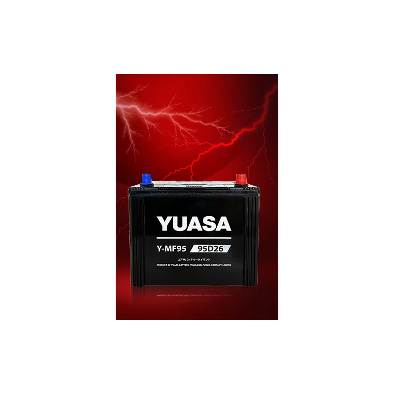 แบตเตอรี่ Yuasa Y-MF95 12V 65Ah ร้านแบตเตอรี่รถยนต์อุดรธานี